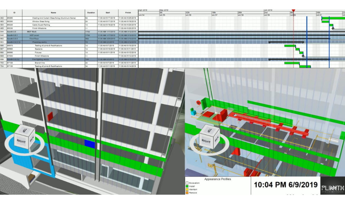 4D and 5D BIM in construction